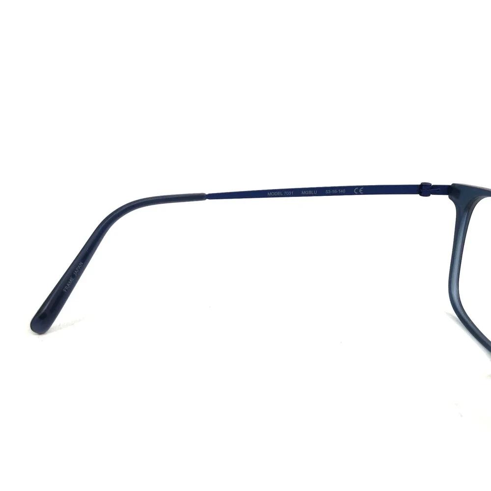 Modo Eyeglasses Frames 7031 MGBLU Matte Greyish Blue Cat Eye 53-16-140